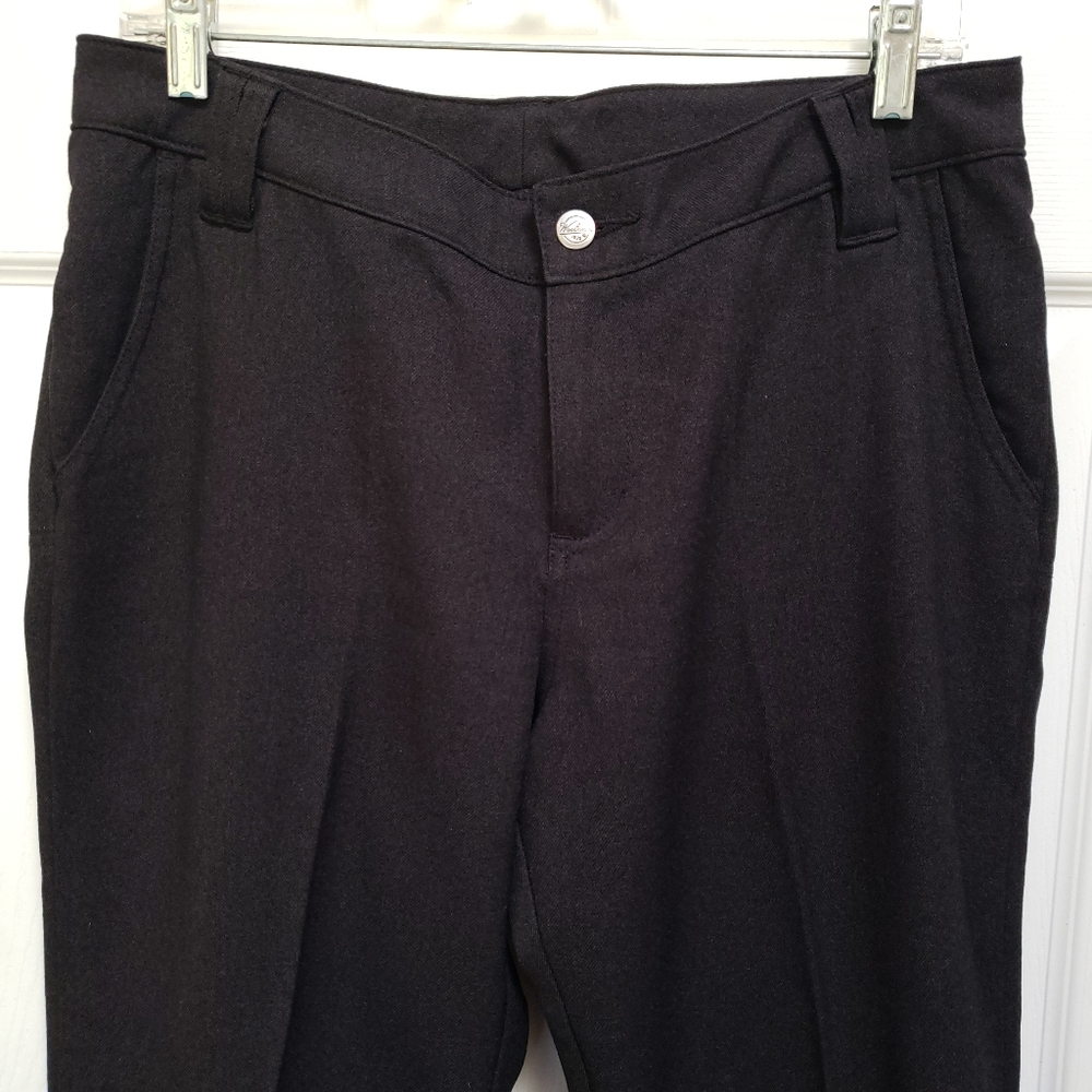Woolrich Charcoal Heather Gray Trouser Dress Pants - Picture 2 of 6